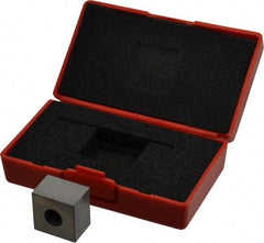 Value Collection - 0.65" Square Steel Gage Block - Accuracy Grade 0, Includes NIST Traceability Certification - Americas Industrial Supply