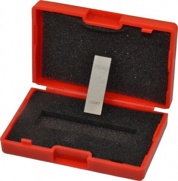 Value Collection - 0.0506" Rectangular Steel Gage Block - Accuracy Grade 0 - Americas Industrial Supply