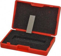 Value Collection - 0.101" Rectangular Steel Gage Block - Accuracy Grade 0, Includes NIST Traceability Certification - Americas Industrial Supply