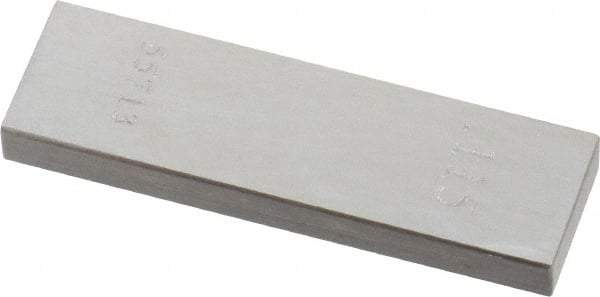 Value Collection - 0.115" Rectangular Steel Gage Block - Accuracy Grade 0, Includes NIST Traceability Certification - Americas Industrial Supply