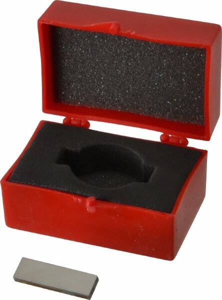 Value Collection - 0.126" Rectangular Steel Gage Block - Accuracy Grade 0, Includes NIST Traceability Certification - Americas Industrial Supply