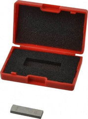 Value Collection - 0.127" Rectangular Steel Gage Block - Accuracy Grade 0, Includes NIST Traceability Certification - Americas Industrial Supply