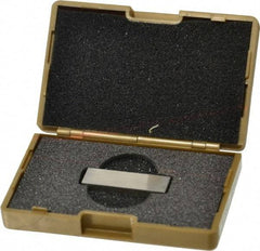 Value Collection - 0.133" Rectangular Steel Gage Block - Accuracy Grade 0, Includes NIST Traceability Certification - Americas Industrial Supply