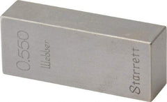 Value Collection - 0.55" Rectangular Steel Gage Block - Accuracy Grade 0, Includes NIST Traceability Certification - Americas Industrial Supply