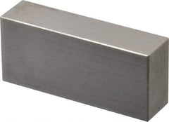 Value Collection - 0.6" Rectangular Steel Gage Block - Accuracy Grade 0, Includes NIST Traceability Certification - Americas Industrial Supply