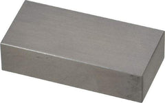 Value Collection - 0.65" Rectangular Steel Gage Block - Accuracy Grade 0, Includes NIST Traceability Certification - Americas Industrial Supply