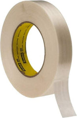 3M - 1" x 60 Yd Clear Rubber Adhesive Packaging Tape - Polypropylene Film Backing, 7.7 mil Thick, 270 Lb Tensile Strength, Series 880 - Americas Industrial Supply