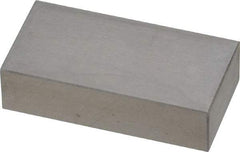 Value Collection - 0.7" Rectangular Steel Gage Block - Accuracy Grade 0, Includes NIST Traceability Certification - Americas Industrial Supply