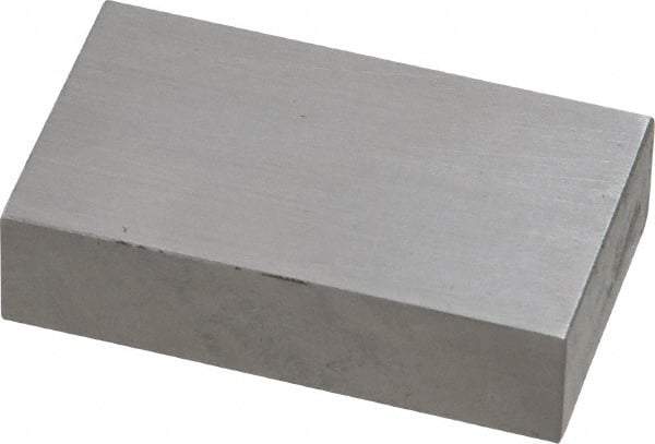 Value Collection - 0.8" Rectangular Steel Gage Block - Accuracy Grade 0, Includes NIST Traceability Certification - Americas Industrial Supply