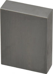 Value Collection - 1" Rectangular Steel Gage Block - Accuracy Grade 0, Includes NIST Traceability Certification - Americas Industrial Supply
