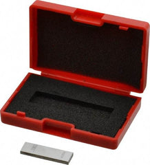 Value Collection - 0.1002" Rectangular Steel Gage Block - Accuracy Grade AS-1, Includes NIST Traceability Certification - Americas Industrial Supply