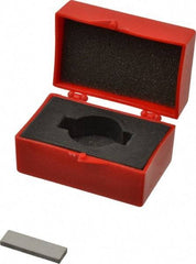 Value Collection - 0.113" Rectangular Steel Gage Block - Accuracy Grade AS-1, Includes NIST Traceability Certification - Americas Industrial Supply