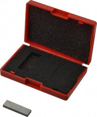 Value Collection - 0.122" Rectangular Steel Gage Block - Accuracy Grade AS-1, Includes NIST Traceability Certification - Americas Industrial Supply
