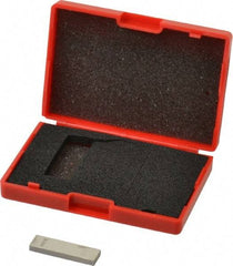 Value Collection - 0.123" Rectangular Steel Gage Block - Accuracy Grade AS-1, Includes NIST Traceability Certification - Americas Industrial Supply