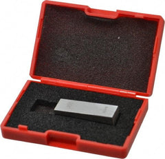 Value Collection - 0.45" Rectangular Steel Gage Block - Accuracy Grade AS-1, Includes NIST Traceability Certification - Americas Industrial Supply