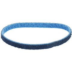 Dynabrade - 1" Wide x 18" OAL, Aluminum Oxide Abrasive Belt - Aluminum Oxide, Very Fine, Nonwoven, Cloth Backing, Wet/Dry - Americas Industrial Supply