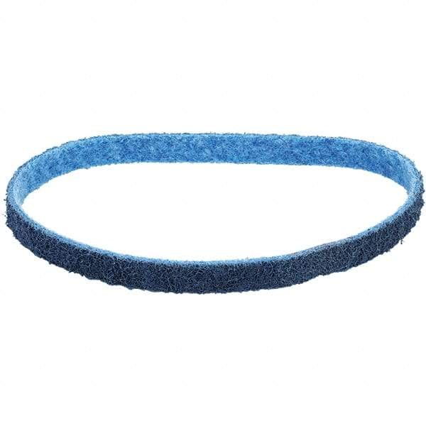 Dynabrade - 3/4" Wide x 18" OAL, Aluminum Oxide Abrasive Belt - Aluminum Oxide, Very Fine, Nonwoven, Cloth Backing, Wet/Dry - Americas Industrial Supply