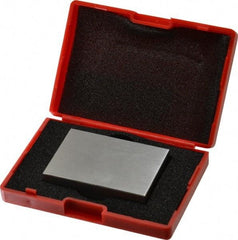 Value Collection - 2" Rectangular Steel Gage Block - Accuracy Grade AS-1, Includes NIST Traceability Certification - Americas Industrial Supply