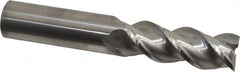 Niagara Cutter - 1", 2-5/8" LOC, 1" Shank Diam, 6" OAL, 3 Flute, Solid Carbide Square End Mill - Single End, Uncoated, Spiral Flute, 45° Helix, Centercutting, Right Hand Cut, Right Hand Flute - Americas Industrial Supply