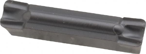 Kennametal - 405G GMP Grade KC5010, 4.05mm Cutting Width Carbide Grooving Insert - 3.5mm Max Depth of Cut, Neutral, 0.8mm Corner Radius, TiAlN Finish - Americas Industrial Supply