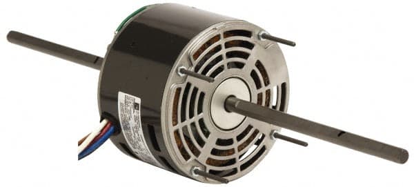 US Motors - 1/10 hp, OPAO Enclosure, Auto Thermal Protection, 1,050 RPM, 115 Volt, 60 Hz, Industrial Electric AC/DC Motor - Size 42 Frame, Cradle Mount, 4 Speed, Sleeve Bearings, 4.8 Full Load Amps, B Class Insulation, CCW Lead End - Americas Industrial Supply