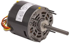 US Motors - 1/7 hp, ODP Enclosure, 3,450 RPM, 115 Volt, 60 Hz, Industrial Electric AC/DC Motor - Size 48 Frame, M-Flange Mount, 1 Speed, Ball Bearings, 1.7 Full Load Amps, B Class Insulation, CCW Shaft End - Americas Industrial Supply