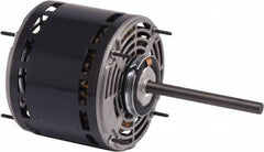 US Motors - 1/35 hp, ODP Enclosure, Auto Thermal Protection, 1,100 RPM, 115 Volt, 60 Hz, Industrial Electric AC/DC Motor - Size 42 Frame, Resilient Mount, 3 Speed, Sleeve Bearings, 0.5 Full Load Amps, A Class Insulation, CW Lead End - Americas Industrial Supply