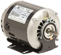 US Motors - 1/3 hp, ODP Enclosure, Auto Thermal Protection, 1,725 RPM, 115 Volt, 60 Hz, Industrial Electric AC/DC Motor - Size 56 Frame, Resilient Mount, 1 Speed, Sleeve Bearings, 4.4 Full Load Amps, A Class Insulation, CW Drive End Rev - Americas Industrial Supply