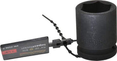 Blackhawk by Proto - 3/4" Drive 1-1/8" Standard Impact Socket - 6 Points, 2-13/64" OAL - Americas Industrial Supply