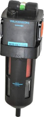 Wilkerson - 3/4" Port Coalescing Filter - Polycarbonate Bowl, Automatic Drain, 150 Max psi, 0.01 Micron Rating, 9-1/4" Long x 2.9" Wide x 9-1/4" High - Americas Industrial Supply