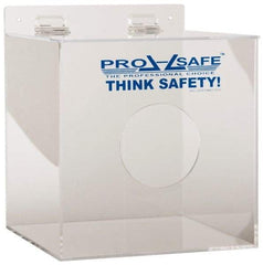 PRO-SAFE - Table and Wall Mount Miscellaneous Dispenser - 10 Inch Wide x 10 Inch Deep x 10 Inch High - Americas Industrial Supply