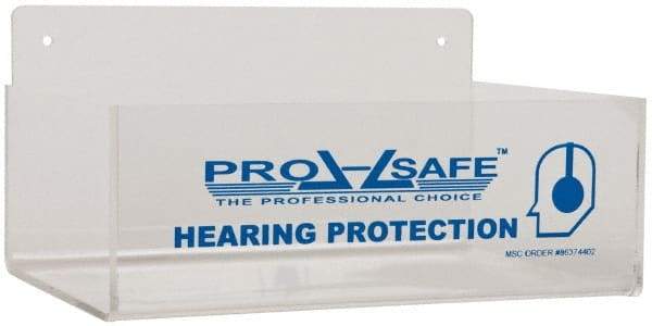PRO-SAFE - Open Top Box/Tray Style Earplug Dispenser - Tabletop or Wall Mount - Americas Industrial Supply