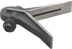 Starrett - 6 Inch Long Blade, Center Head - Black Wrinkle, Coated Cast Iron - Americas Industrial Supply