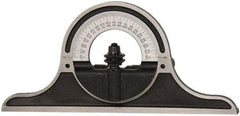 Starrett - 12 to 24 Inch Long Blade, Combination Square Protractor Head - Black Wrinkle Coated, Cast Iron - Americas Industrial Supply