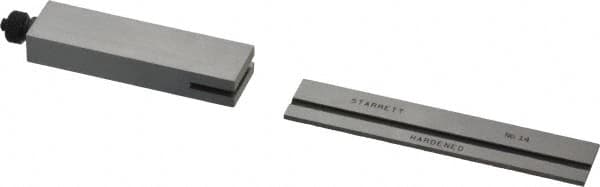 Starrett - 2-1/2 Inch Long, English Double Square - 1/64 and 1/32 Inch Graduation, Steel - Americas Industrial Supply