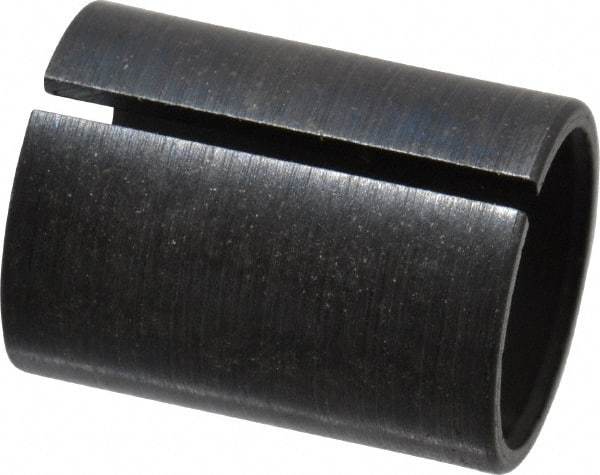 Starrett - 12.7mm Length, 8mm Inside Diameter and 9.5mm Outside Diameter, Drop Indicator Split Bushing - For Use with 80 Dial Indicators - Americas Industrial Supply