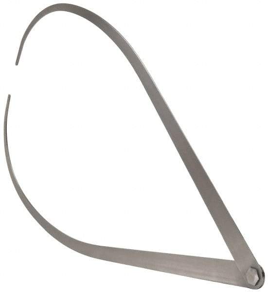 Starrett - 36 Inch Leg, Firm Joint, Steel, Polished, Outside Caliper - 48 Inch Max Measurement, 1200mm Max Measurement, Flat Leg - Americas Industrial Supply