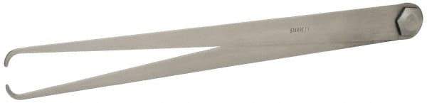 Starrett - 18 Inch Leg, Firm Joint, Steel, Polished, Inside Caliper - 24 Inch Max Measurement, 600mm Max Measurement, Flat Leg - Americas Industrial Supply