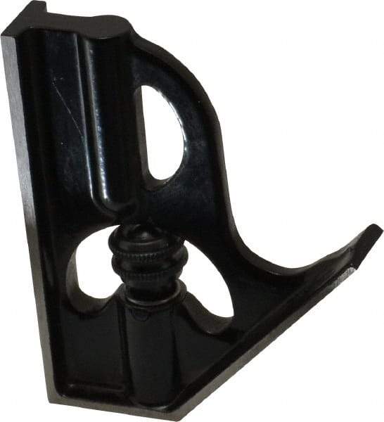 Starrett - 4 Inch Long Blade, Square Head - Smooth Black Enamel, Coated Forged and Hardened Steel - Americas Industrial Supply