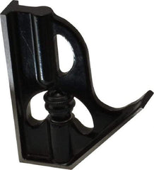 Starrett - 4 Inch Long Blade, Square Head - Smooth Black Enamel, Coated Forged and Hardened Steel - Americas Industrial Supply