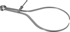 Starrett - 12 Inch Leg, Spring Joint, Steel, Polished, Outside Caliper - 12 Inch Max Measurement, 300mm Max Measurement, Flat Leg with Quick Nut Adjustment - Americas Industrial Supply