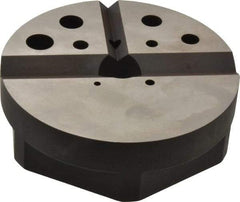 Starrett - 1 Piece Vise Bench Block - Alloy Steel, 1/8 - 7/8 Tapped Hole, 4-7/8" Wide, 1-1/2" High - Americas Industrial Supply