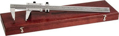 Starrett - 0 to 12" Steel Vernier Caliper - 0.0010" Graduation, 2-5/16" Jaw Depth, 0.0005" Accuracy - Americas Industrial Supply