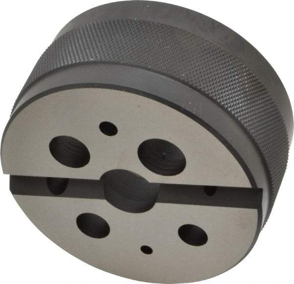 Starrett - 1 Piece Vise Bench Block - Steel, 1/8 - 5/8 Tapped Hole, 3" Wide, 1-1/2" High - Americas Industrial Supply