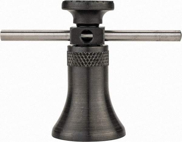Starrett - 1-1/4" Base Diam, 2-1/4 to 3-3/8" Height Range, Jack Screw - Americas Industrial Supply