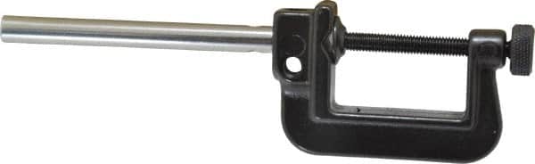 Starrett - 1-5/16 Inch Flat, 5/16 Inch Round Test Indicator Clamp - For Use with 650, 651, 196 and 196M Back Plunger and Universal Dial Indicators - Americas Industrial Supply