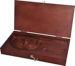 Starrett - Micrometer Case - 3" Max Measurement, Use with 226 & 226M Outside Micrometers - Americas Industrial Supply