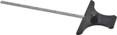 Starrett - Rule Depth Gages Minimum Measurement (Inch): 0 Maximum Measurement (Inch): 6 - Americas Industrial Supply