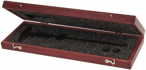 Starrett - Wood Caliper Case - 1 Piece, For Use with 798 Series 0-8" (200mm) Electronic Calipers - Americas Industrial Supply