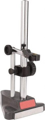 Starrett - Rectangular Base, Indicator Transfer Stand - 15-41/64" High, 5-3/4" Base Length x 3-1/2" Base Width x 1-5/8" Base Height, Includes Holder - Americas Industrial Supply